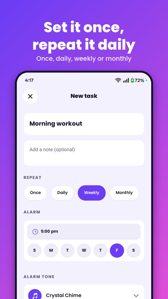 Add or edit a reminder